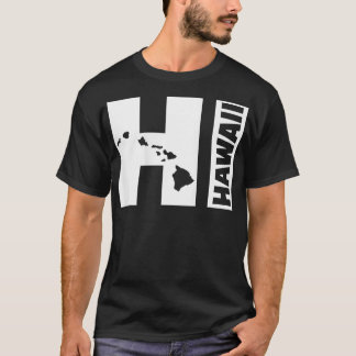 Vintage Hawaiian Islands  Hawaii Aloha State  T-Shirt