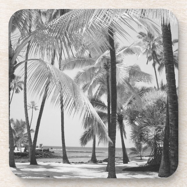 Vintage Hawaiian Paradise Cork Coaster (Front)