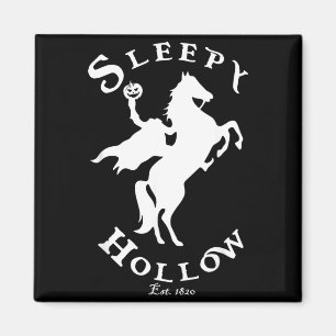 Vintage HeadlessHorseman Halloween Sleepy Hollow Magnet