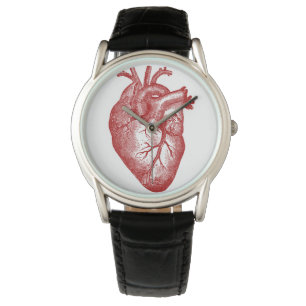 Vintage Heart Anatomy Watch