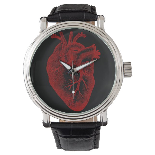 Vintage Heart Anatomy Watch (Front)