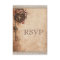 Vintage Heart Lock & Key Wedding RSVP