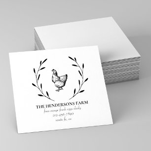 Vintage Hen Eggs Carton Custom Farmhouse Info Rubber Stamp