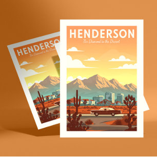 Vintage Henderson Nevada Postcard