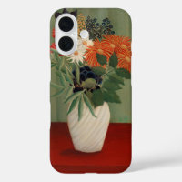 Vintage Henri Rousseau Sage Green Floral Art Print