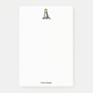 Vintage Heraldic Mediaeval Castle Emblem Crest Post-it Notes