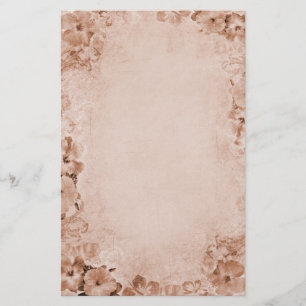 Vintage Hibiscus Stationery