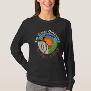 Vintage Hiking Camping Nature Go Take a Hike T-Shirt