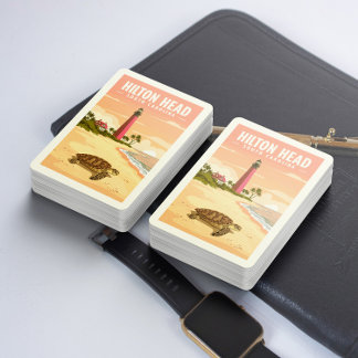 Vintage Hilton Head South Carolina Playing Cards