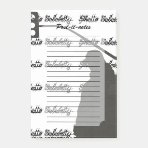 Vintage Hip hop Ghetto Celebrity Street Urban Post-it Notes