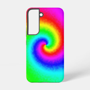 Vintage Hippie Boho Tie Dye Psychedelic Twirl Samsung Galaxy Case
