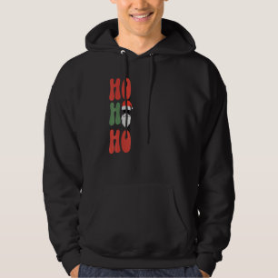 Vintage Ho Ho Ho   Santa  Christmas Hoodie