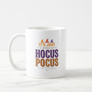 Vintage Hocus Pocus Halloween Typography Design_1 Coffee Mug