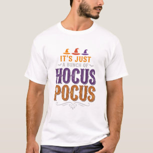 Vintage Hocus Pocus Halloween Typography Design_1 T-Shirt