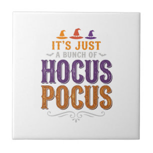Vintage Hocus Pocus Halloween Typography Design_1 Tile