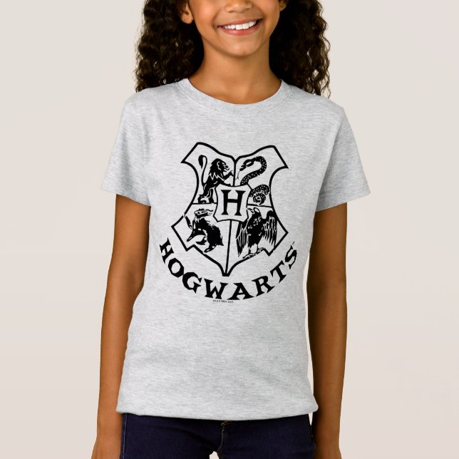 Vintage HOGWARTS™ School Crest T-Shirt (Front)