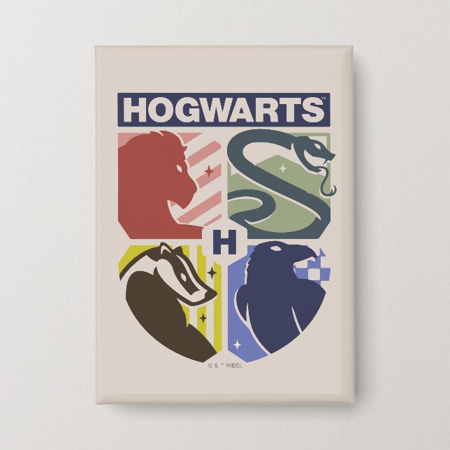 Vintage HOGWARTS™ Stamped Crest (Front)
