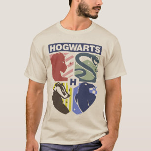 Vintage HOGWARTS™ Stamped Crest T-Shirt