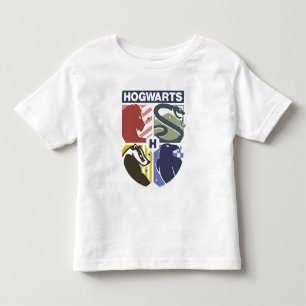 Vintage HOGWARTS™ Stamped Crest Toddler T-Shirt