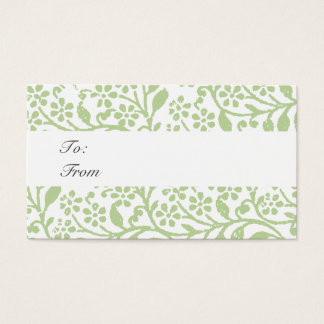 Vintage Holiday Gift Tag Chic