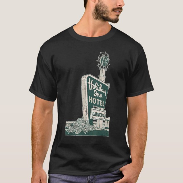 Vintage Holiday In Cambodia T-Shirt (Front)