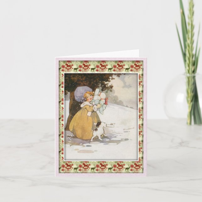 Vintage Holiday Scene (Front)