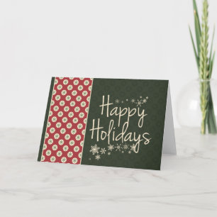 Vintage Holidays Holiday Card