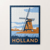 Vintage Holland Poster
