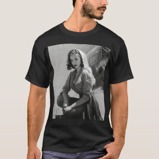 Vintage Hollywood Pin Up Glamour T-Shirt