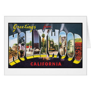 Vintage Hollywood Postcard