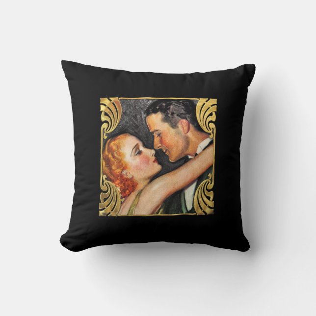 Vintage Hollywood Romance Cushion (Front)