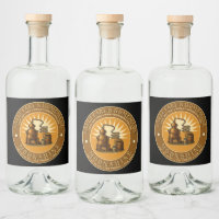Vintage Homemade Moonshine Template