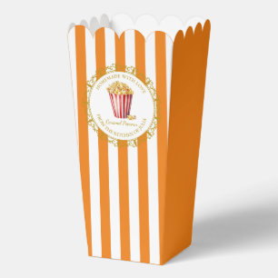 Vintage Homemade Popcorn Favour Box