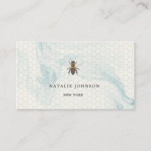 Vintage Honey Bee Farm Business Card