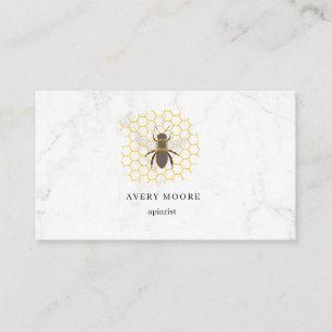 Vintage Honey Bee Farm Business Card