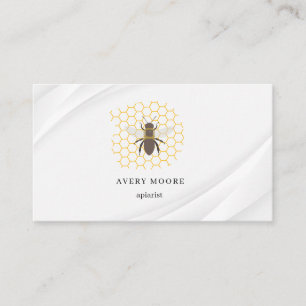 Vintage Honey Bee Farm Business Card