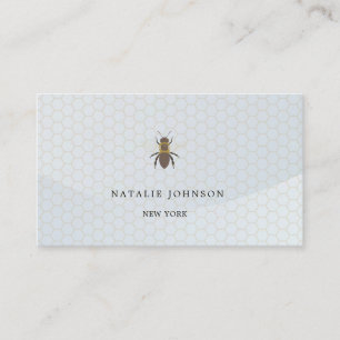Vintage Honey Bee Farm Business Card
