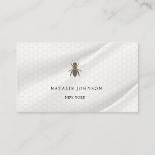 Vintage Honey Bee Farm Business Card