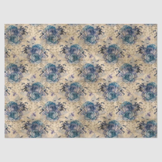 Vintage Honey Bee Series Design 16 Tissue Paper (Front)