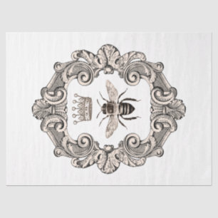 Vintage Honey Bee Series Design 17 Tissue Paper