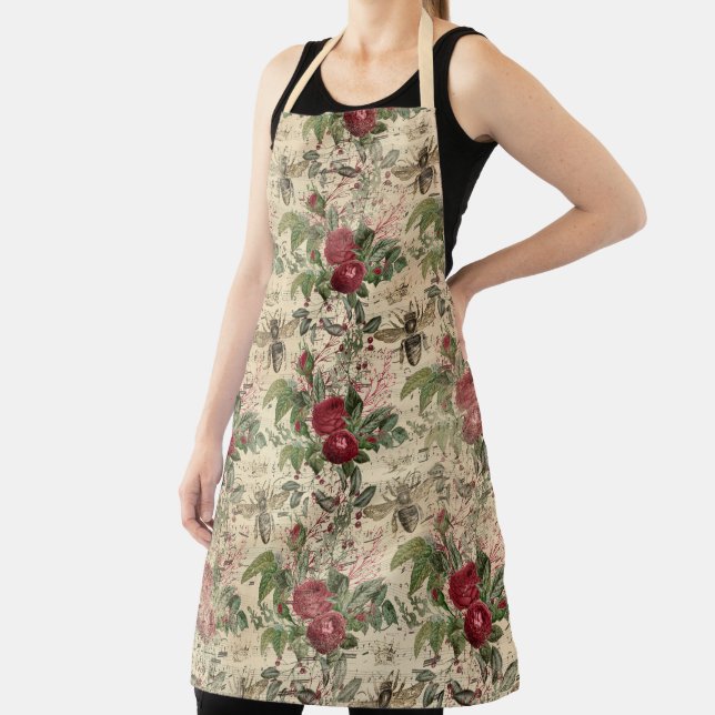 Vintage Honey Bee Series Design 2  Apron (Insitu)