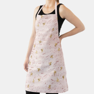 Vintage Honey Bee Series Design 3  Apron
