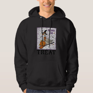 Vintage Honk Or Treat Witch Goose Halloween Shirt_ Hoodie