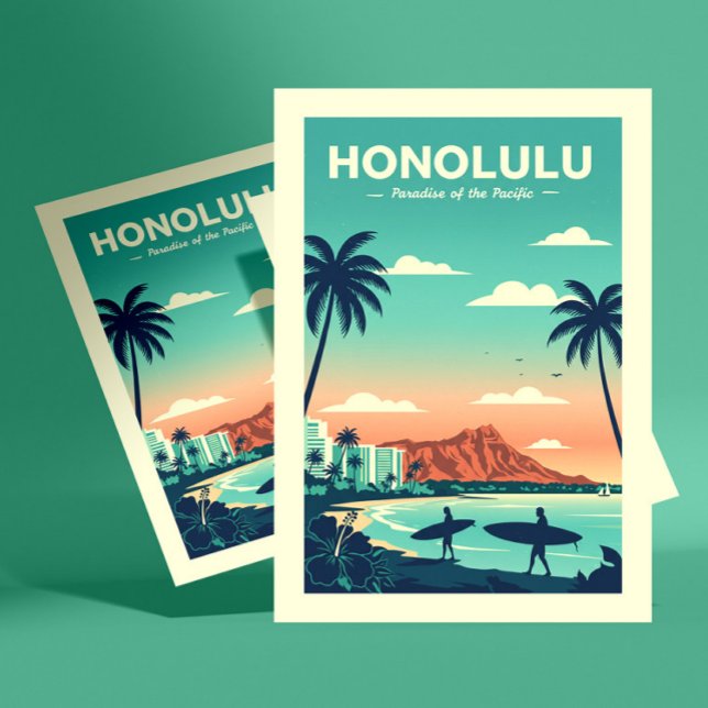 Vintage Honolulu Hawaii  Postcard (Creator Uploaded)