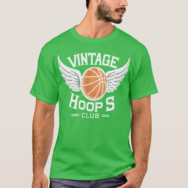 Vintage Hoops Club vintage T-Shirt (Front)