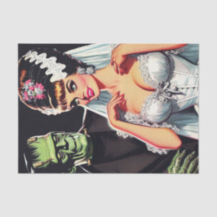 Vintage Horror Bride Tissue Paper