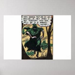 Vintage horror comics   Scary vintage comics 60s Poster