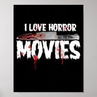 vintage horror movie art