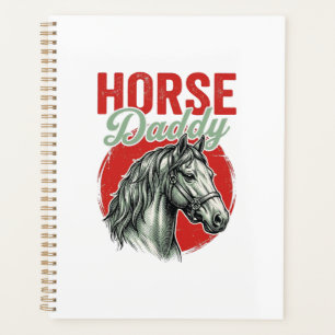 Vintage Horse Daddy Engraving Planner