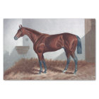 Vintage Horse in Stable Decoupage